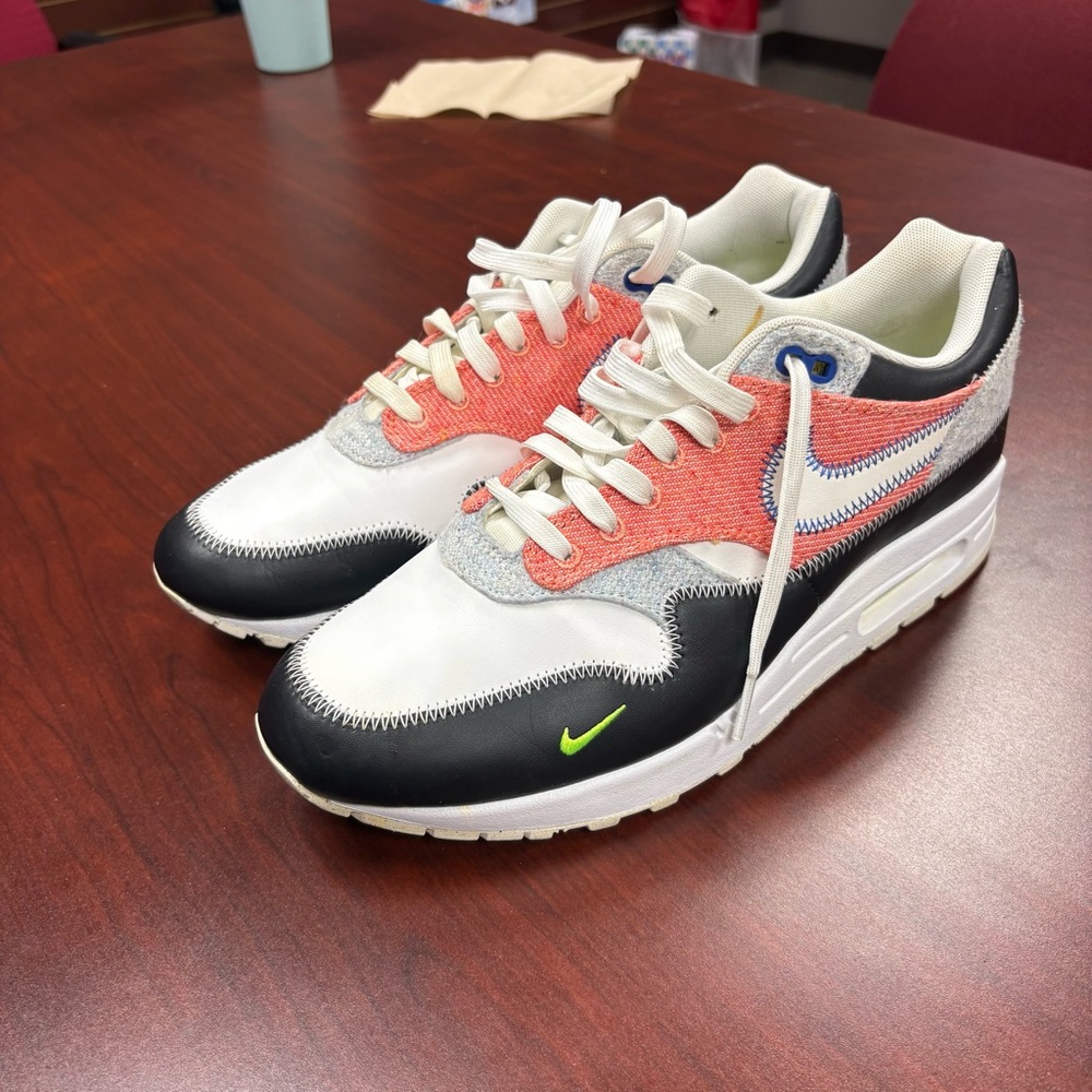 Nike Air Max 1 Live Together Play Together Multi-Color CT1643-100 Mens 10